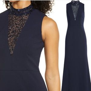 Vince Camuto Sleeveless Gown